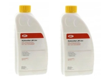 2x 1.5L PŁYN CHŁODNICZY MOTOCYKLOWY JMC UNI ŻÓŁTY