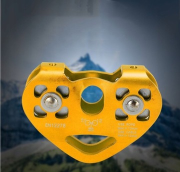 ЗИПЛАЙН БЛОК 30КН ЖЕЛТЫЙ