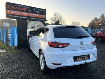 Seat Leon III Hatchback Facelifting 1.4 TSI 125KM 2017 Seat Leon Androidauto /Biała Perła / Salon Pl /, zdjęcie 3
