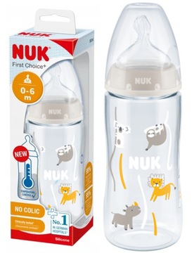 NUK butelka FC+ 300ml wskaźnik temperatury 0-6m