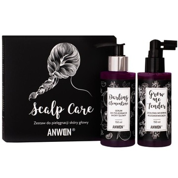 Anwen Zestaw Scalp Care wcierka i serum 2 x 150ml
