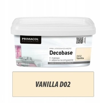PRIMACOL FARBA DECOBASE 1L VANILLA D02