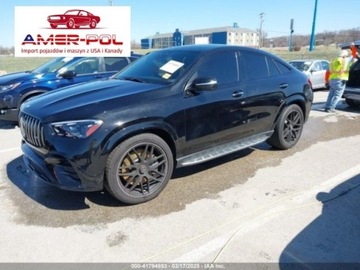 Mercedes GLE V167 2024 Mercedes-Benz GLE AMG GLE 53 COUPE 4MATIC, 2024r., 4x4, 3.0L 3.0 Benzyna