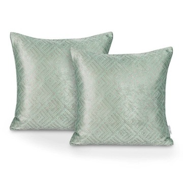 AmeliaHome Poszewki DEKO CASPE szarozielone 45x45*