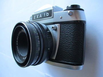 EXA 1b + Tessar 50 мм 1:2,8 Carl Zeiss Jena Pack.