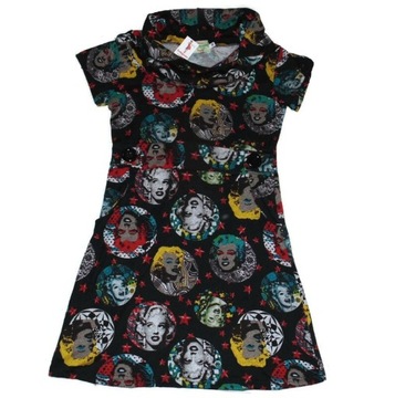 SUKIENKA PIN UP TATTOO POP ART r. S / M