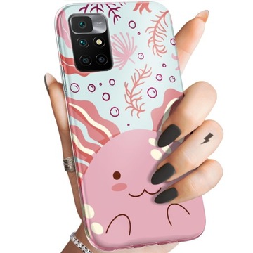 ETUI DO XIAOMI REDMI 10 WZORY AXOLOTL AKSOLOTL Z AKSOLOTLEM OBUDOWA CASE