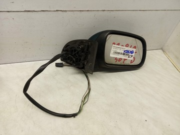 LUSTERKO PRAWE 6PIN PEUGEOT 307 ZIELONE EUROPA
