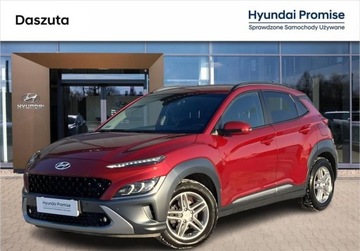 Hyundai Kona I Crossover Facelifting 1.0 T-GDI 120KM 2021 Hyundai Kona T-GDI Style NAVI Gwarancja Benzyna 120KM