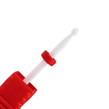 Керамический резак Hybrids Gel Cuticle Ball Delicate X4 Красный