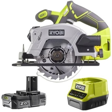 Ryobi PILARKA Z LASEREM 18V RWSL1801M + 2AH + ŁAD