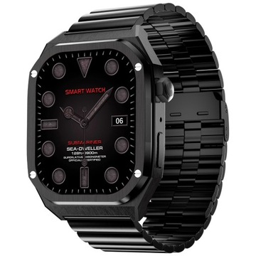 Smartwatch Męski Hagen HC73.14.144.534-SET czarny bransoleta