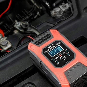 АВТОМОБИЛЬНЫЙ ВЫПРЯМИТЕЛЬ 12В 7А SMART ДЛЯ РЕМОНТА АККУМУЛЯТОРОВ