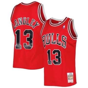 Koszulka do koszykówki Luc Longley Chicago Bulls,L