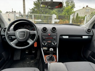 Audi A3 8P Hatchback 3d 1.6 102KM 2006 Audi A3 Sportback 1.6 MPI Climatronic Gwarancja, zdjęcie 13