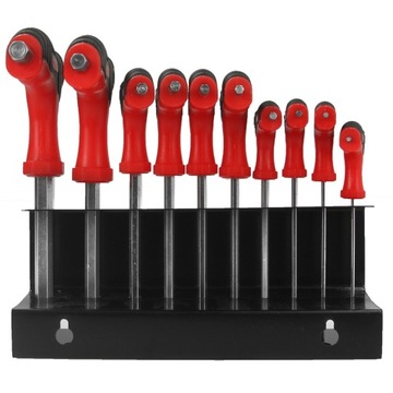 НАБОР ШЕСТИГРАННЫХ КЛЮЧЕЙ 10x 2–10 мм, шестигранная велосипедная РУЧКА