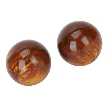 2 шт. Мяч для фитнеса Baoding 2 дюйма кораллового цвета для увеличения силы рук CH