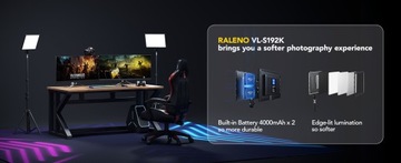 СВЕТОДИОДНАЯ ЛАМПА С РЕГУЛИРУЕМОЙ ПОДСТАВКОЙ, НАБОР ИЗ 2 ШТ. RALENO VL-S192K