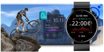 SMARTWATCH MĘSKI ZEGAREK GRAVITY +BOX +GRAWER SMS FB POLSKIE MENU MODNY