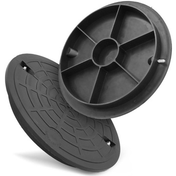 Studnia STUDZIENKA DRENARSKA 315 Kanalizacyjna Rura Karbowana 50 cm Pokrywa