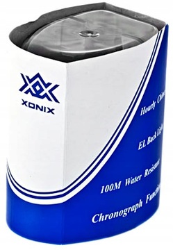 Duży Zegarek Młodzieżowy XONIX WR100m Dual-Time