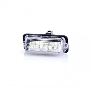 LAMPY TABULKY SPZ LED TOYOTA CAMRY YARIS COROLLA 6000K BÍLÉ