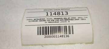 MĚCH ŘAZENÍ RÁMEČEK PANEL DEKORACE MITSUBISHI GRANDIS MN151918