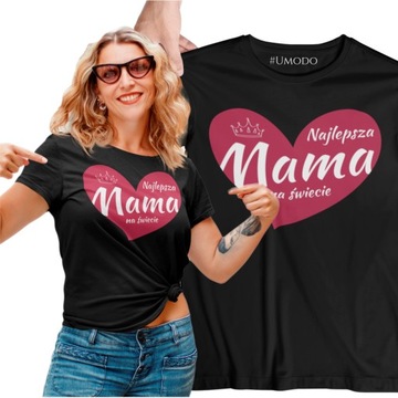 Koszulka na PREZENT DLA MAMY DZIEŃ MAMY URODZINY