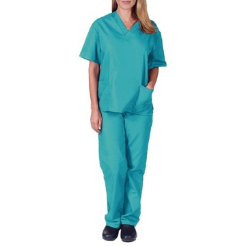Unisex Scrubs Set Uniform Nursing Scrubs and,L