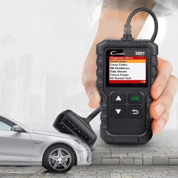 CR-3001 СКАНЕР ОШИБОК ИНТЕРФЕЙСА OBD-2 СТИРАНИЕ