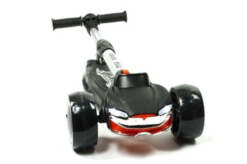 Машинка Balance SCOOTER со светодиодной подсветкой, ЧЕРНЫЙ