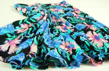 ЮБКА ИЗ ВИСКОЗЫ С ЦВЕТОЧНЫМ ЦВЕТОМ _42