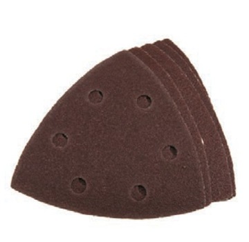 Шлифовальная бумага на липучке DELTA IRON 93 x 93мм ДЛЯ ШЛИФОВАЛЬНОЙ БУМАГИ зернистость 240 5шт.