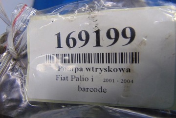 FIAT PALIO D ČERPADLO VSTŘIKOVAČE 0460494224