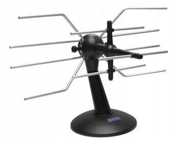 ANTENA WEWNĘTRZNA TELMOR DSP-860 DVB-T/T2 Full HD 20dB