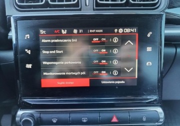 Citroen C3 III Hatchback Facelifting 1.2 PureTech 83KM 2023 Citroen C3 Citroen C3 1.2 Benz 83KM MAX SHINE Salon PL Serwis ASO CarPlay, zdjęcie 29