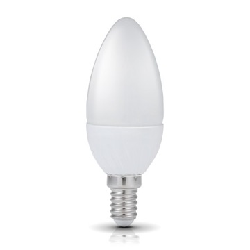 Żarówka E14 LED SMD 4W 230V C37 Neutral 4000K ERY