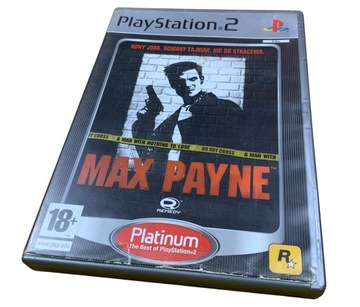 MAX PAYNE płyta bdb+ Z PL PS2