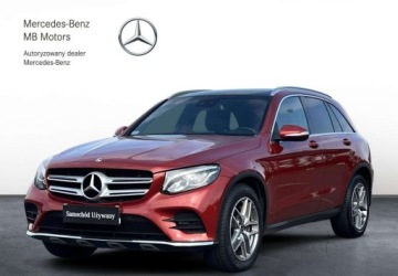 Mercedes GLC C253 SUV 2.1 220 d 170KM 2018 Mercedes-Benz GLC SalonPL AMG Burmester LED Panorama Kamera AndroidCarPlay