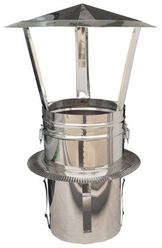DASZEK WCISKANY fi180mm CERAMIKA komin systemowy