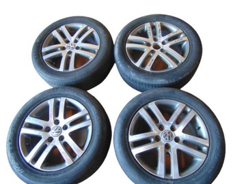 KOŁA 16'' ALUFELGI VW GOLF V VI 6,5X16 ET50 205/55/16 LASSA