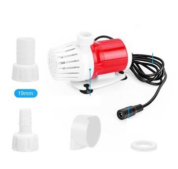 5M POMPA GŁĘBINOWA DO STUDNI WODY 12V 20W 1200L/H