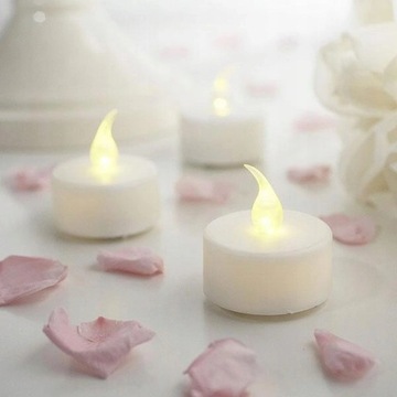 8x ŚWIECZKA LED + baterie tealight Świece