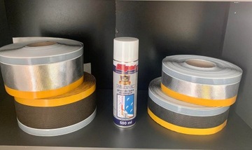 Лента паронепроницаемая оконная с БУТИЛЕМ 75мм