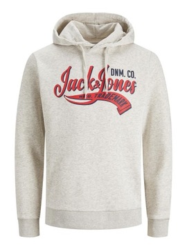 Jack&Jones Bluza Logo 12233597 Szary Standard Fit
