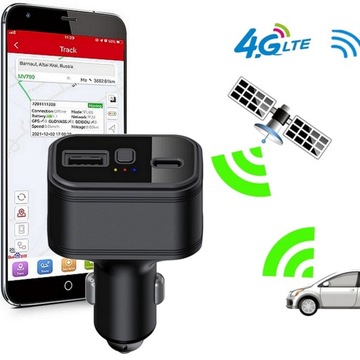 LOKALIZATOR NADAJNIK GPS MICODUS MV77G ROZGAŁEZIACZ ŁADOWARKA 4G USB