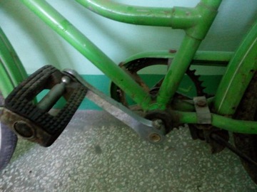 Старый винтажный велосипед