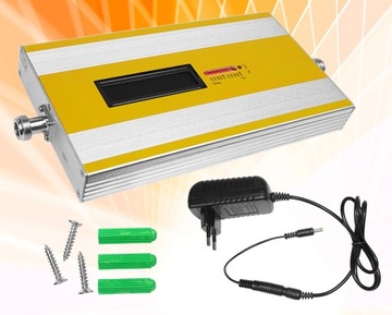 Умный GSM-усилитель ST-G27 с ЖК-дисплеем AGC ALC до 800 м2 OEM