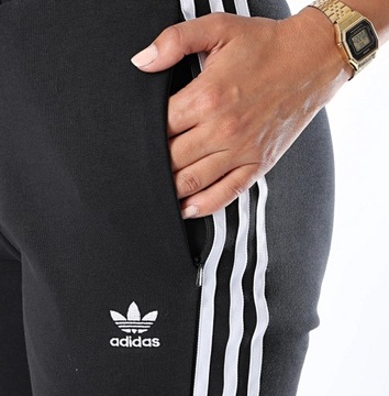 3023 ЖЕНСКИЕ СПОРТИВНЫЕ БРЮКИ ADIDAS ORIGINALS, ЧЕРНЫЕ СПОРТИВНЫЕ, XS