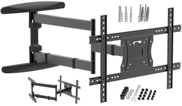 Uchwyt TV Dlugie Ramie 83cm Wieszak do Telewizora 32-65cali Obrót 90 stopni
